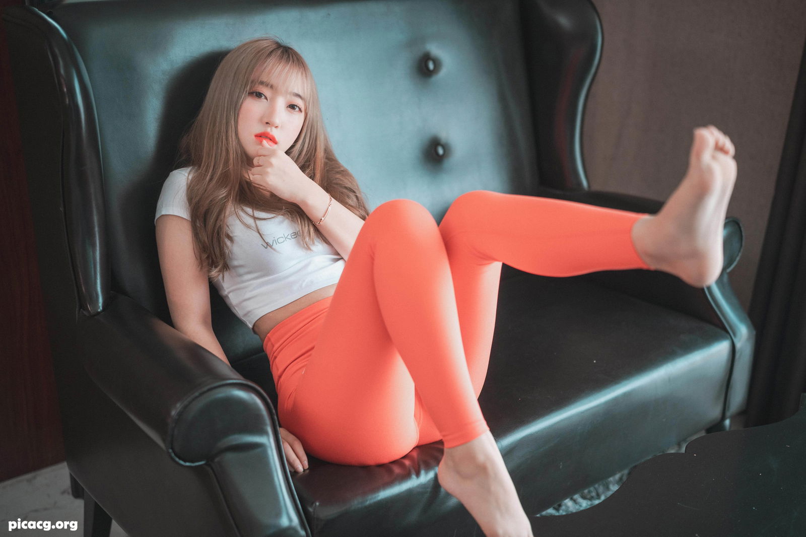 Hanari(하나리) NO.010 [DJAWA] Photo Vol.0100 Red Orange & Cool Mint [50P 523MB] - 在线看可下载原图