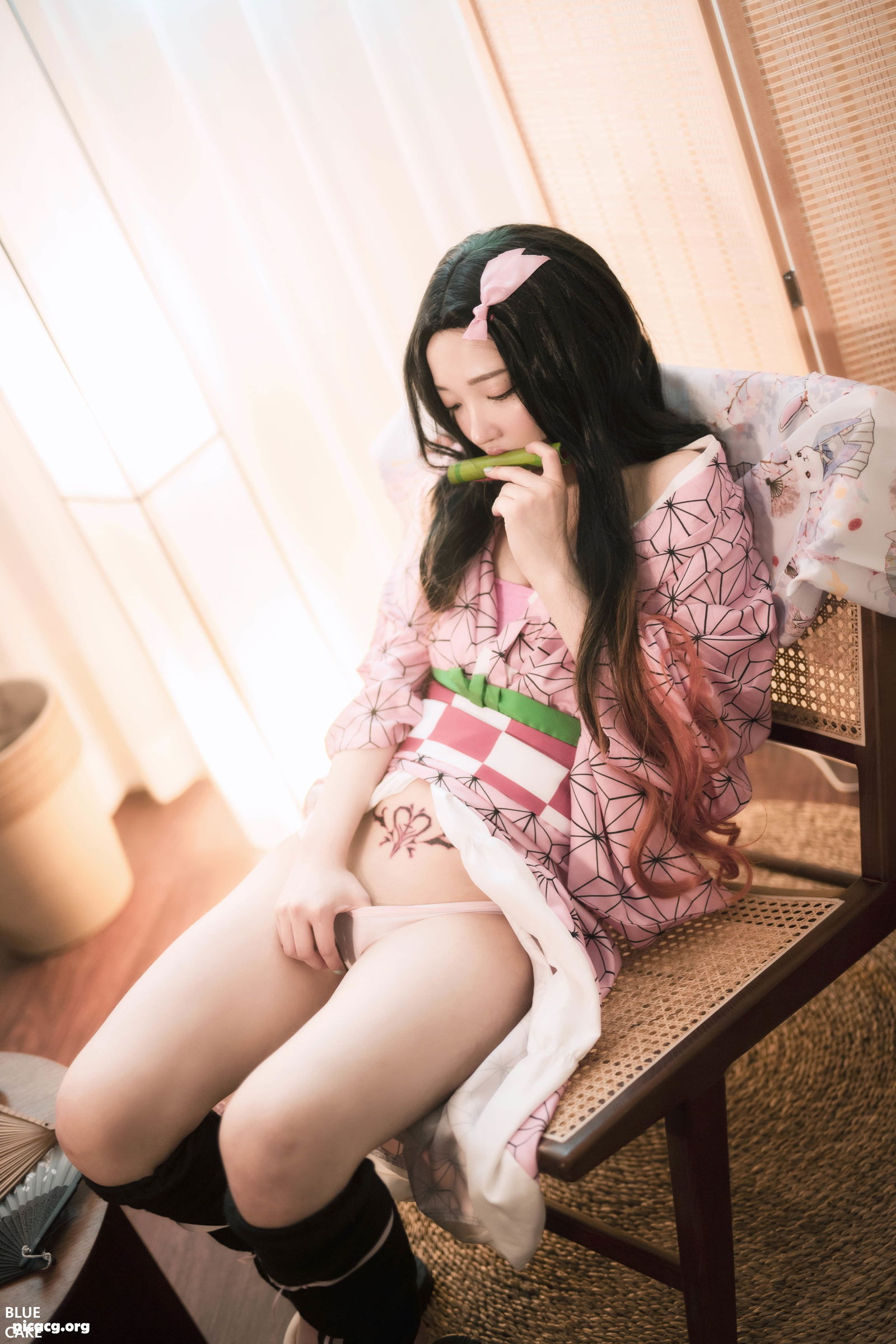 孙乐乐(SonYeEun(손예은)) NO.001 BLUECAKE Vol.0007 Pink Oni [100P 1.1GB] - 在线看可下载原图