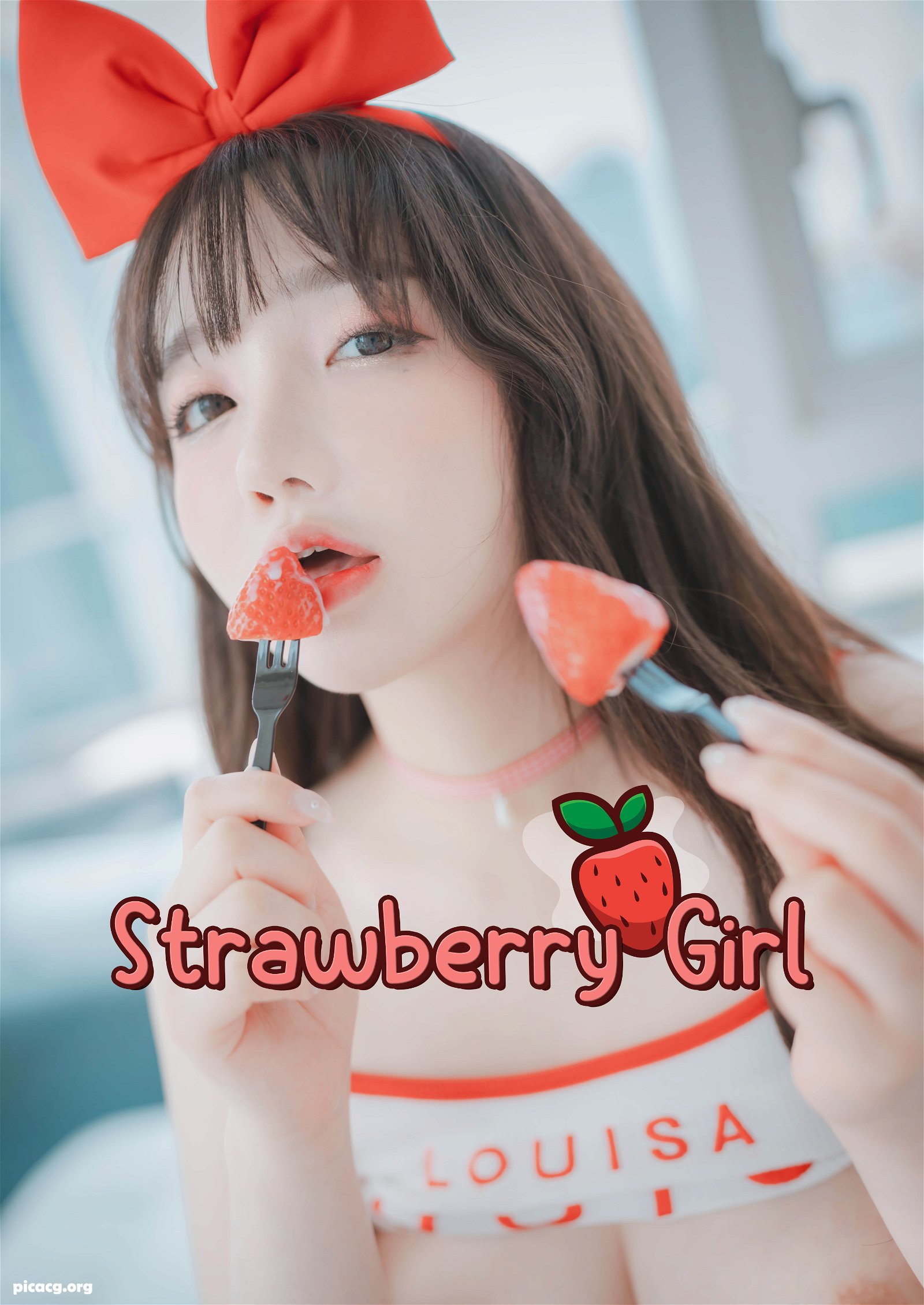 孙乐乐(SonYeEun(손예은)) NO.123 DJAWA Strawberry Girl [81P 1002.65MB] - 在线看可下载原图