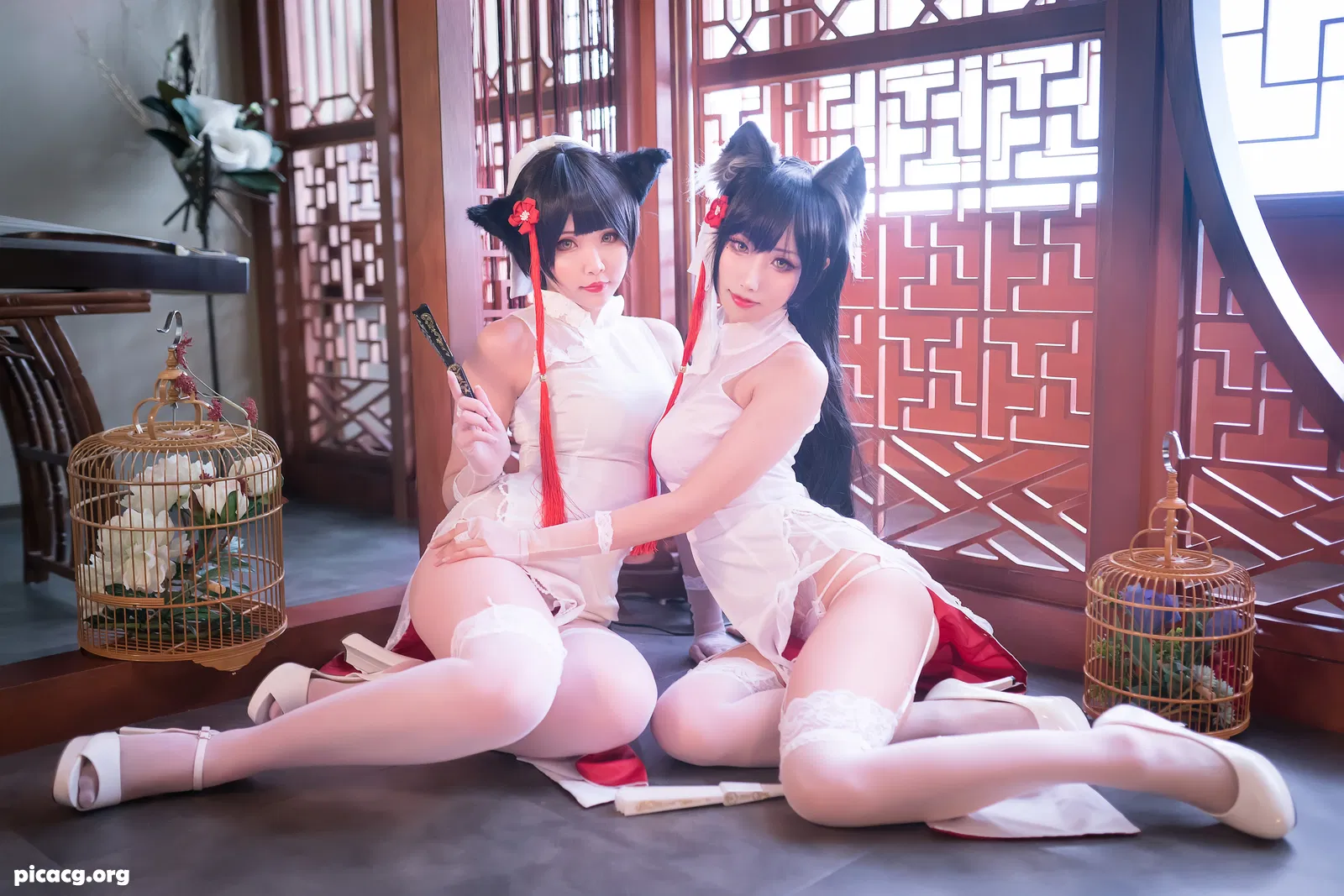 HaneAme雨波 NO.001 &Hana Bunny  Takao & Atago [8P 260.87MB] - 在线看可下载原图