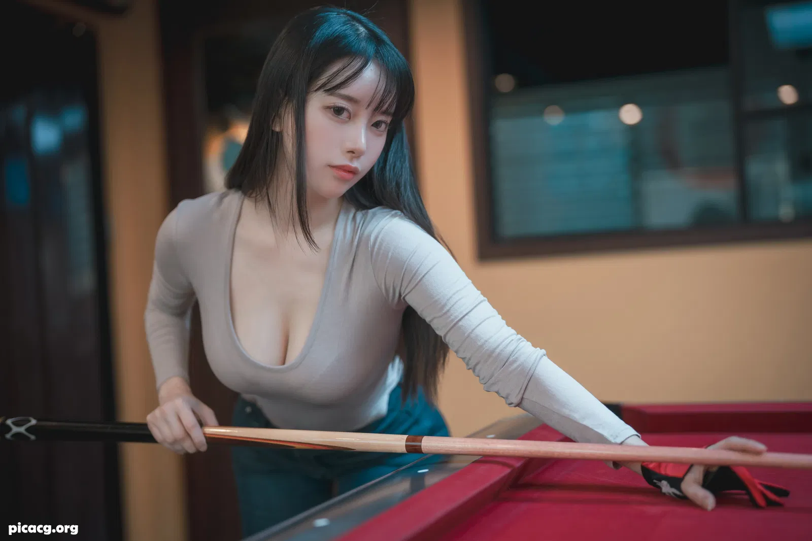 ZziZzi NO.002 DJAWA Photo Billiards Girl [49P 953.31MB] - 在线看可下载原图