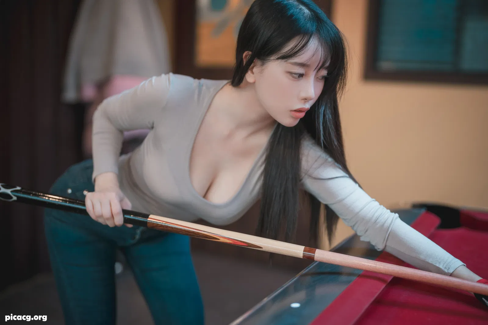 ZziZzi NO.002 DJAWA Photo Billiards Girl [49P 953.31MB] - 在线看可下载原图