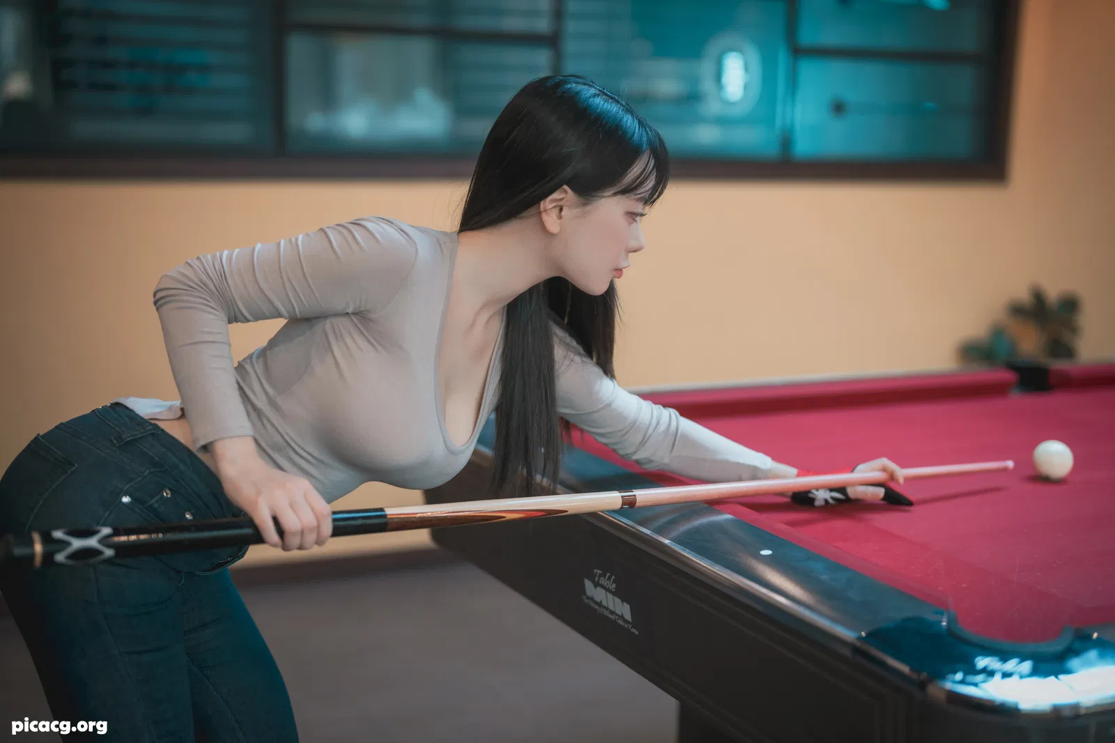 ZziZzi NO.002 DJAWA Photo Billiards Girl [49P 953.31MB] - 在线看可下载原图