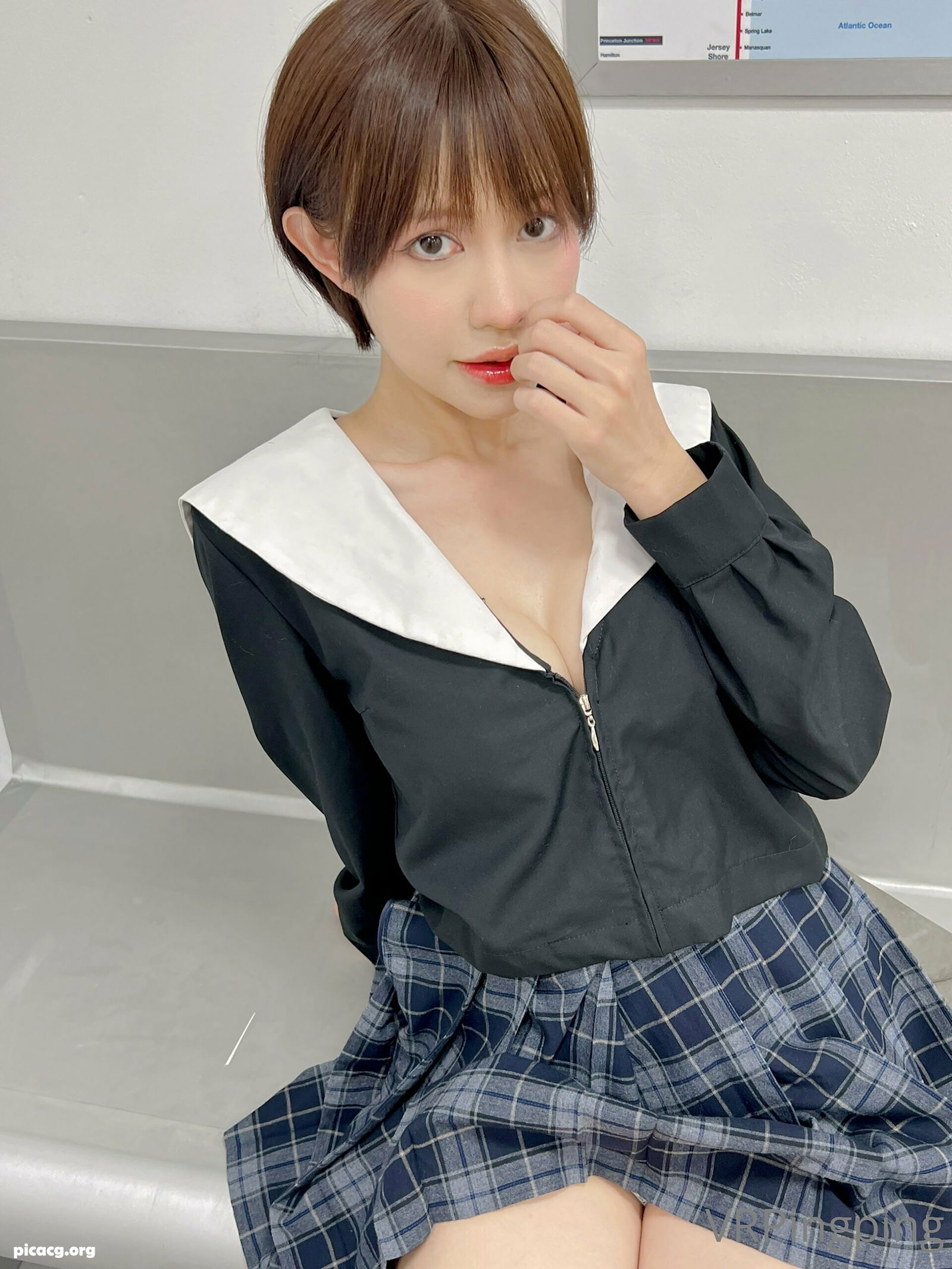 PingPing NO.074 School Uniform​ [14P 35.28MB] - 在线看可下载原图