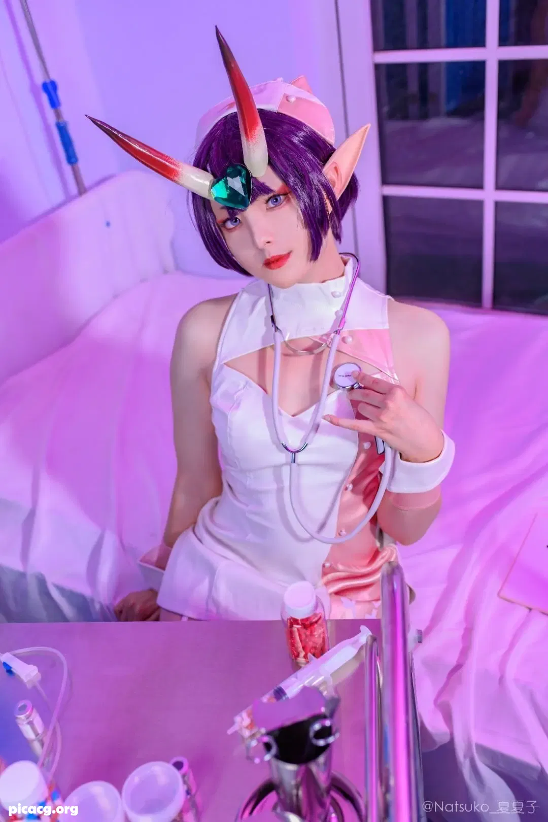 Natsuko夏夏子 NO.021 Shuten Douji Nurse [12P 2.21MB] - 在线看可下载原图