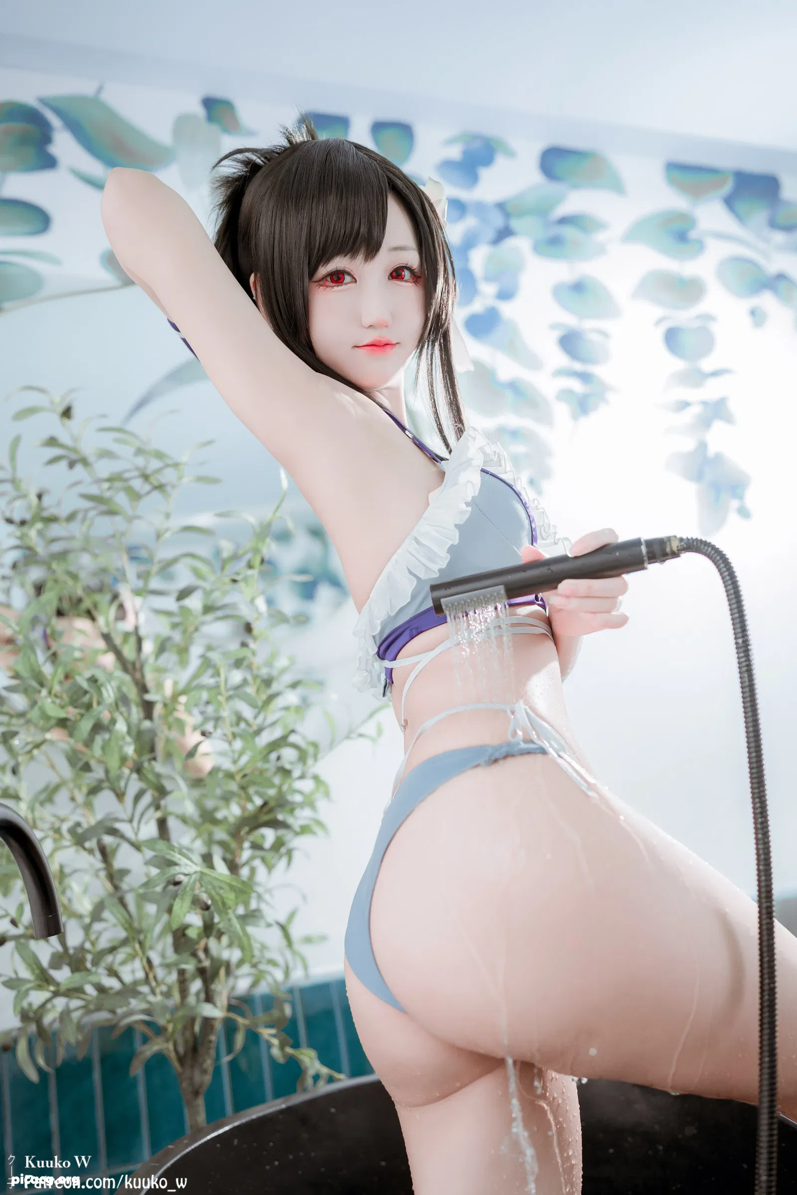 KuukoW NO.172 Tifa Swimsuit [33P 172.59MB] - 在线看可下载原图