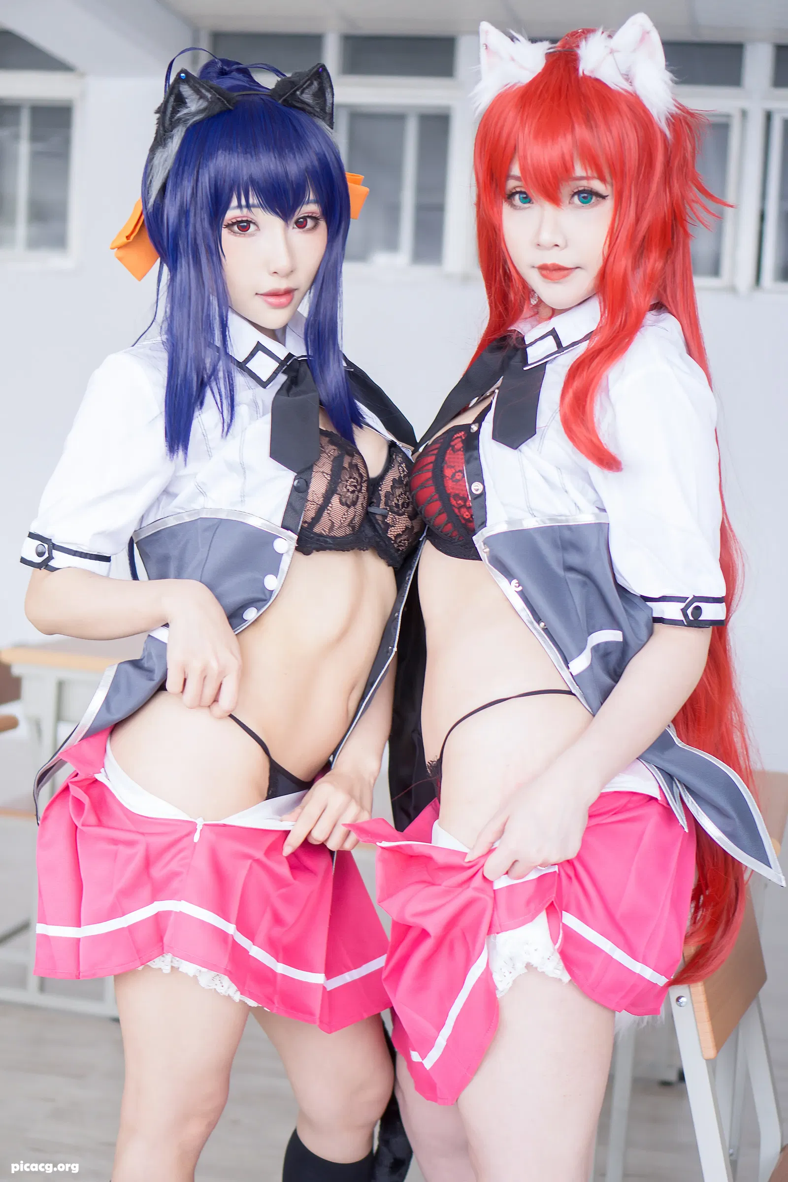 HanaBunny NO.061 DXD Duo with Hane Akeno and Rias [10P 117.77MB] - 在线看可下载原图