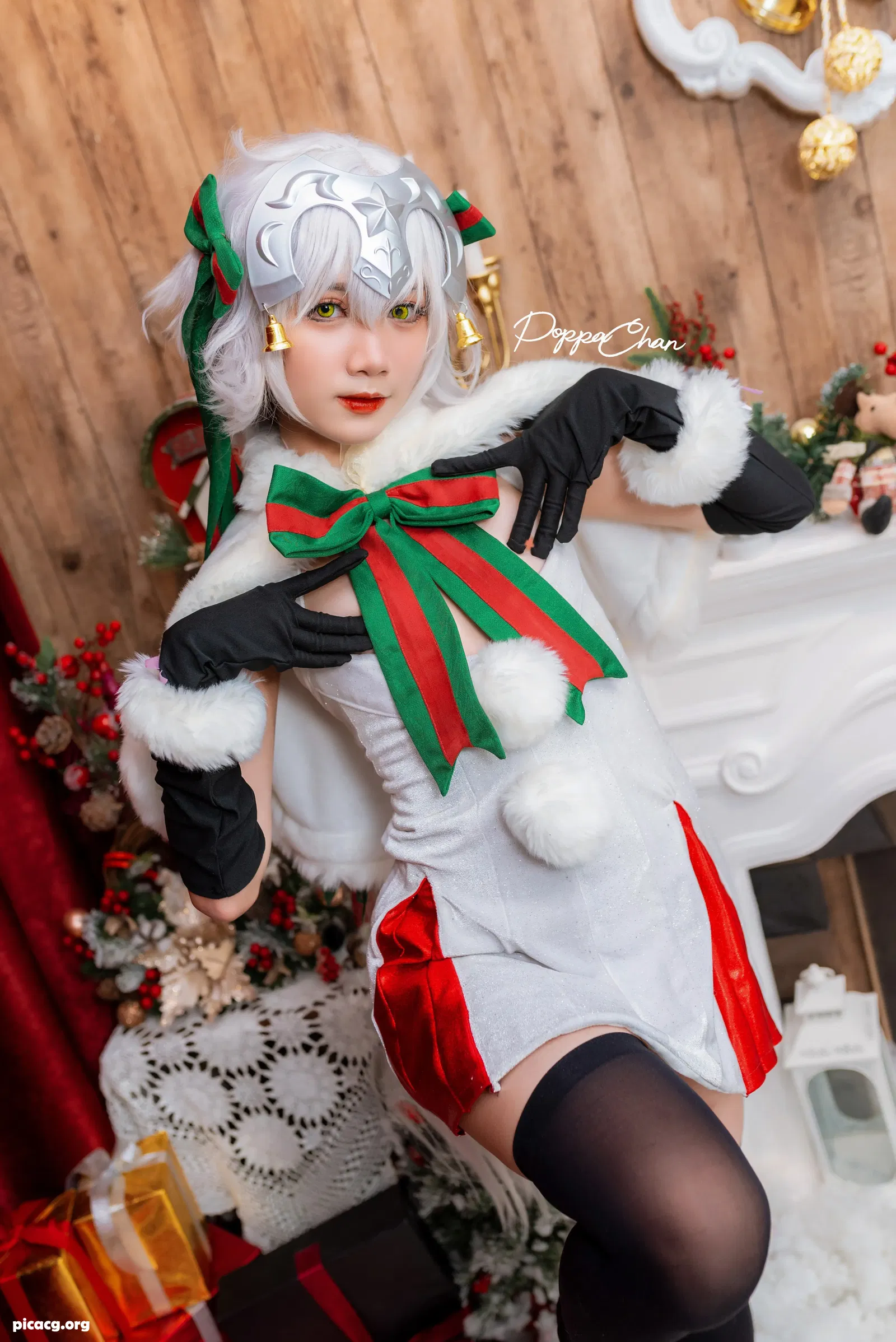 PoppaChan NO.022 Jeanne D'arc Alter Santa Lily (NSFW -Sexy and Lewd content) [26P 4V 155.86MB] - 在线看可下载原图