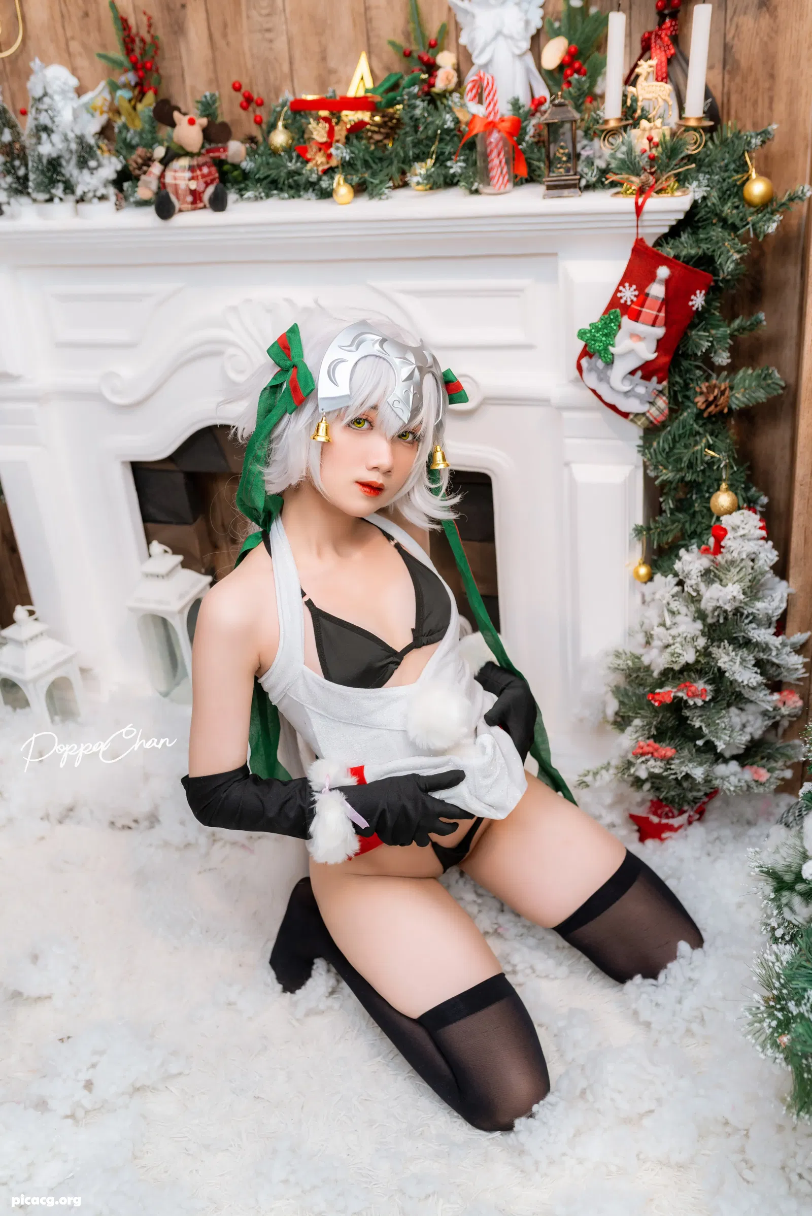 PoppaChan NO.022 Jeanne D'arc Alter Santa Lily (NSFW -Sexy and Lewd content) [26P 4V 155.86MB] - 在线看可下载原图
