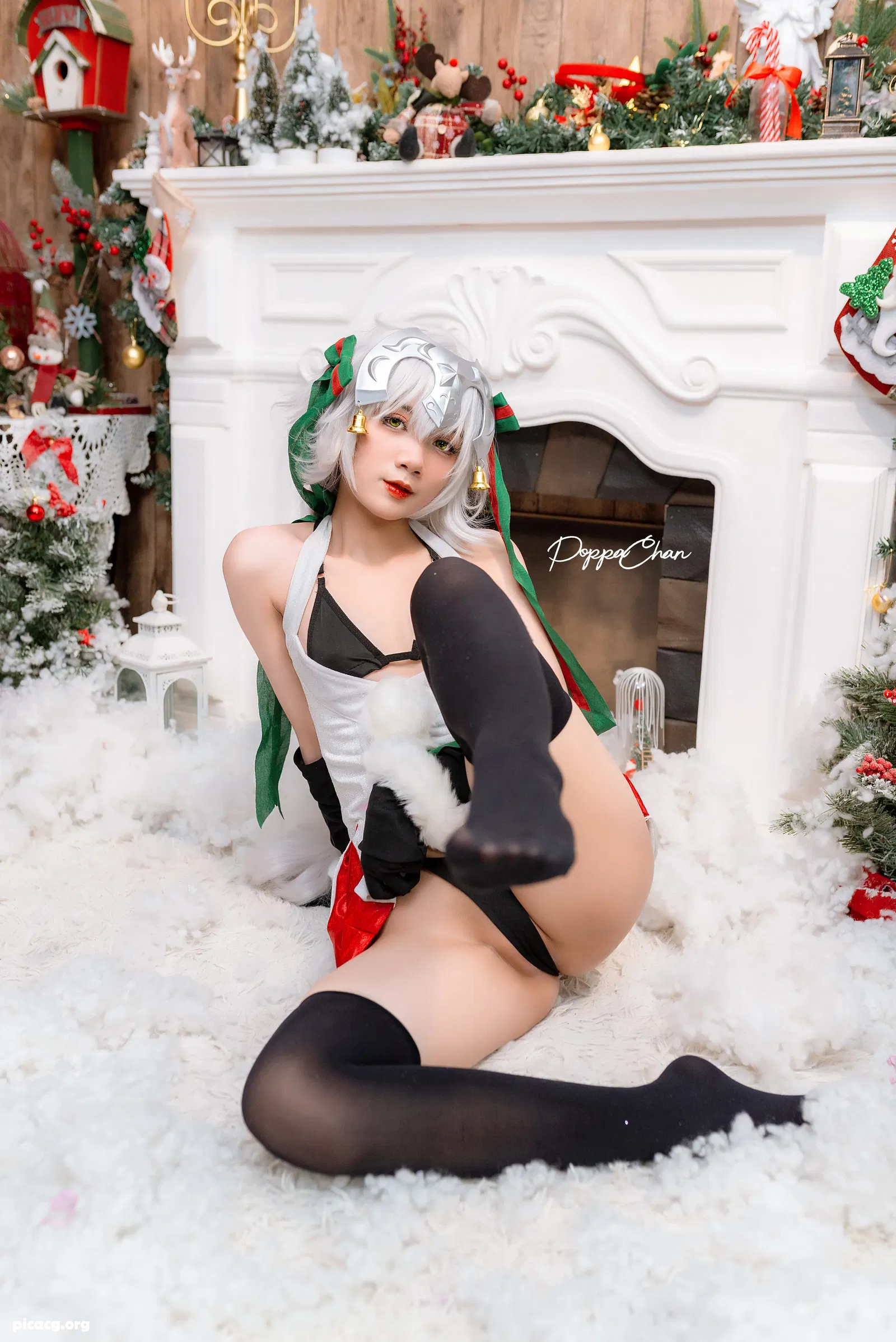 PoppaChan NO.022 Jeanne D'arc Alter Santa Lily (NSFW -Sexy and Lewd content) [26P 4V 155.86MB] - 在线看可下载原图