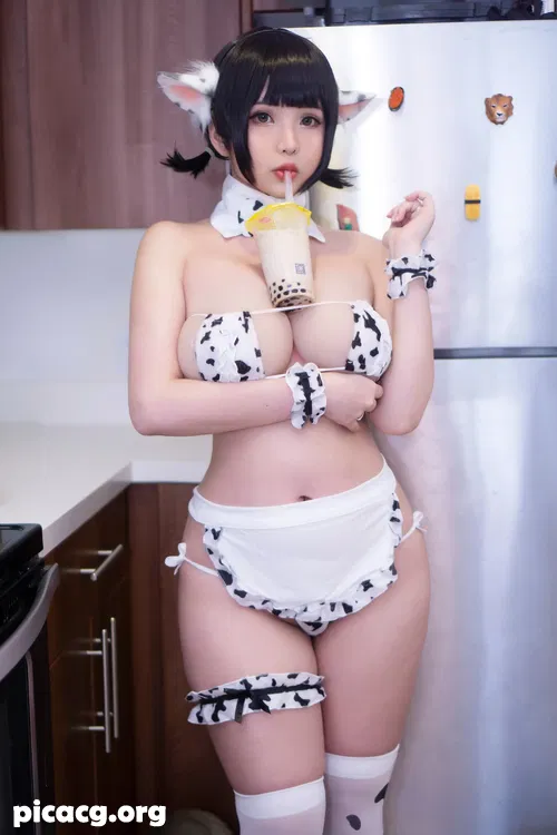 HanaBunny NO.267 Milk Maid [10P 19.5MB] - 在线看可下载原图