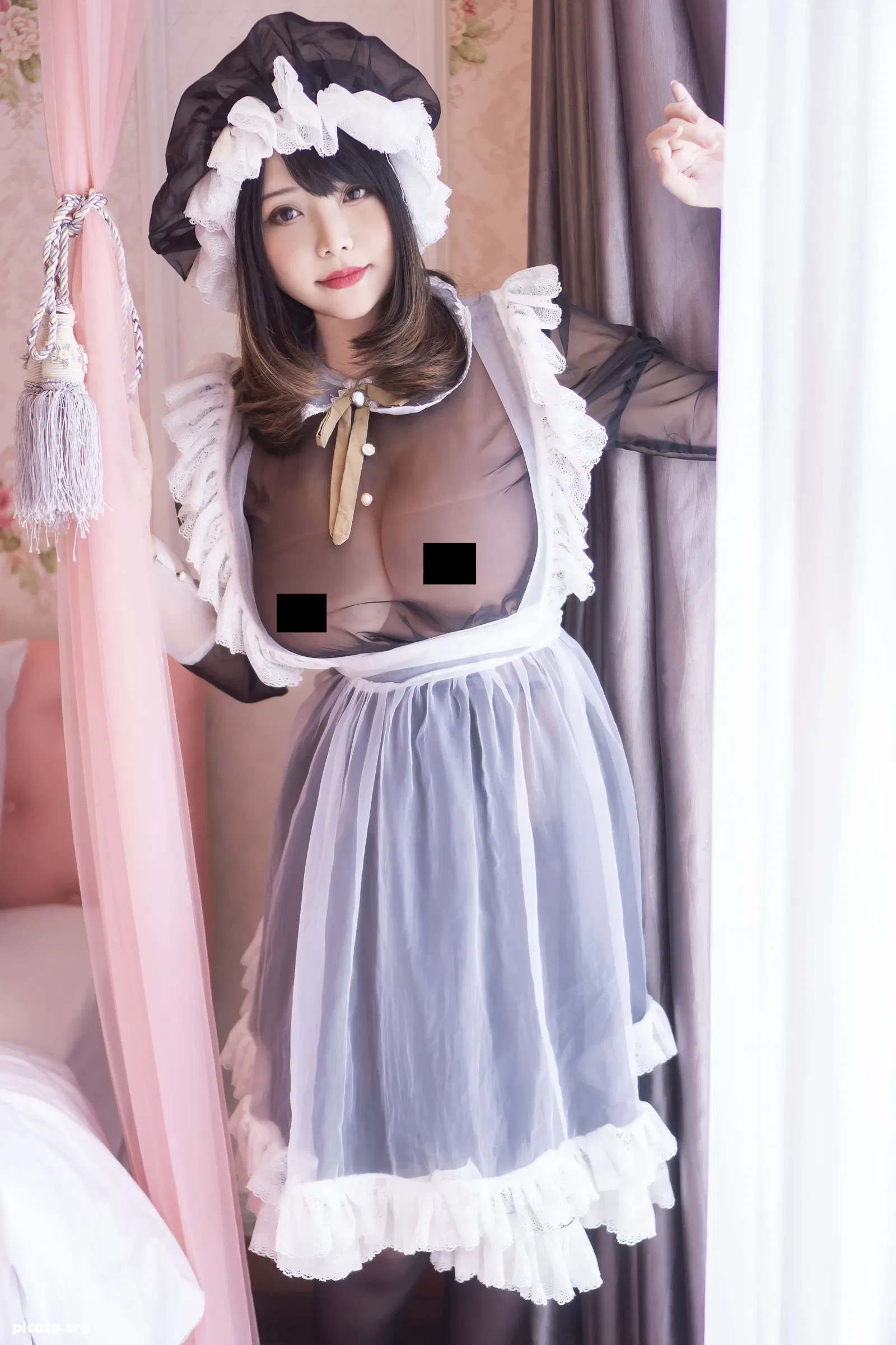 HanaBunny NO.184 See-Through Victorian Maid [10P 25.44MB] - 在线看可下载原图