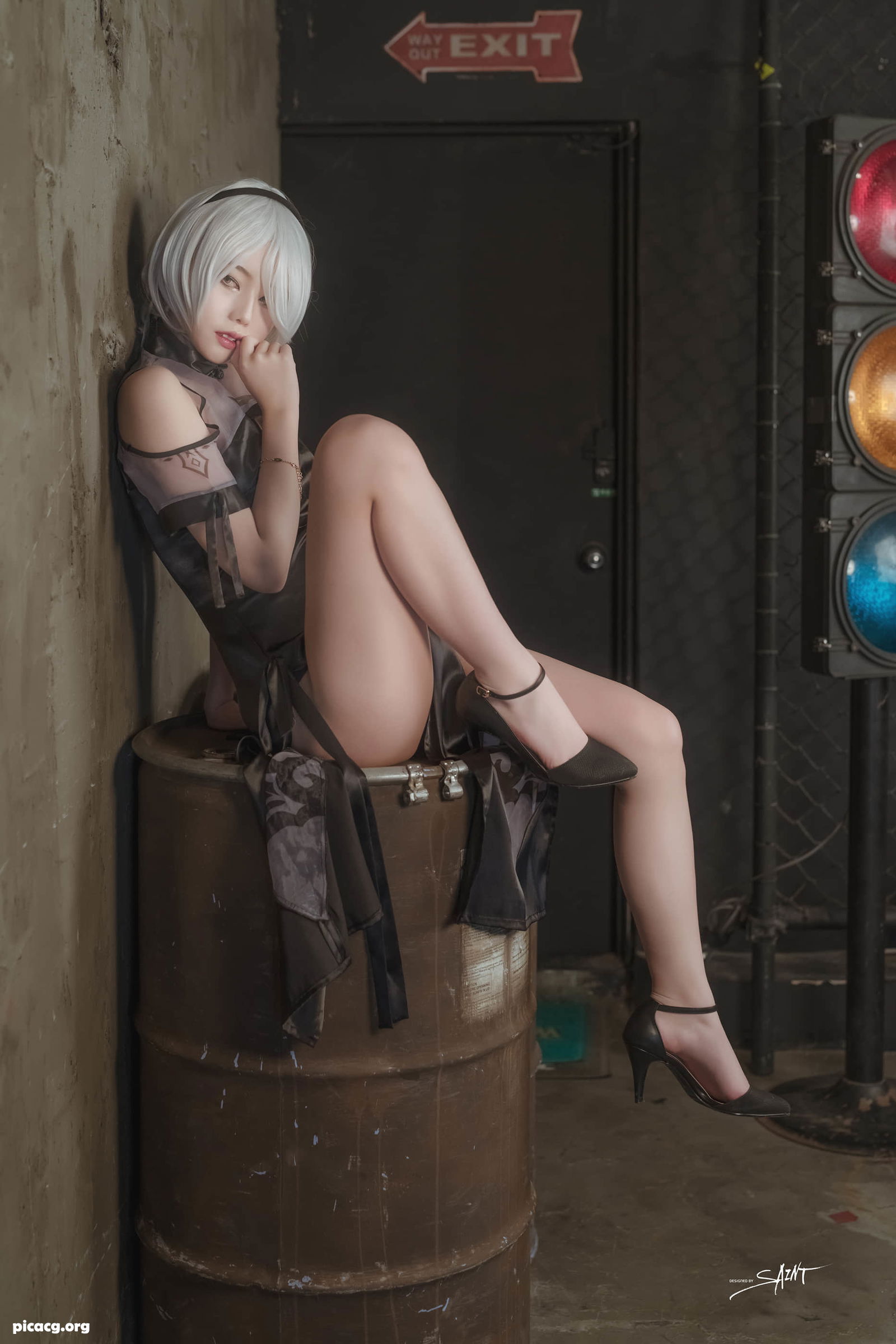 Yuna(윤아) NO.018 SAINT Photolife Yuna's Cos Vol.04 KDA Akali & Nier Automata 2B [65P 452.96MB] - 在线看可下载原图