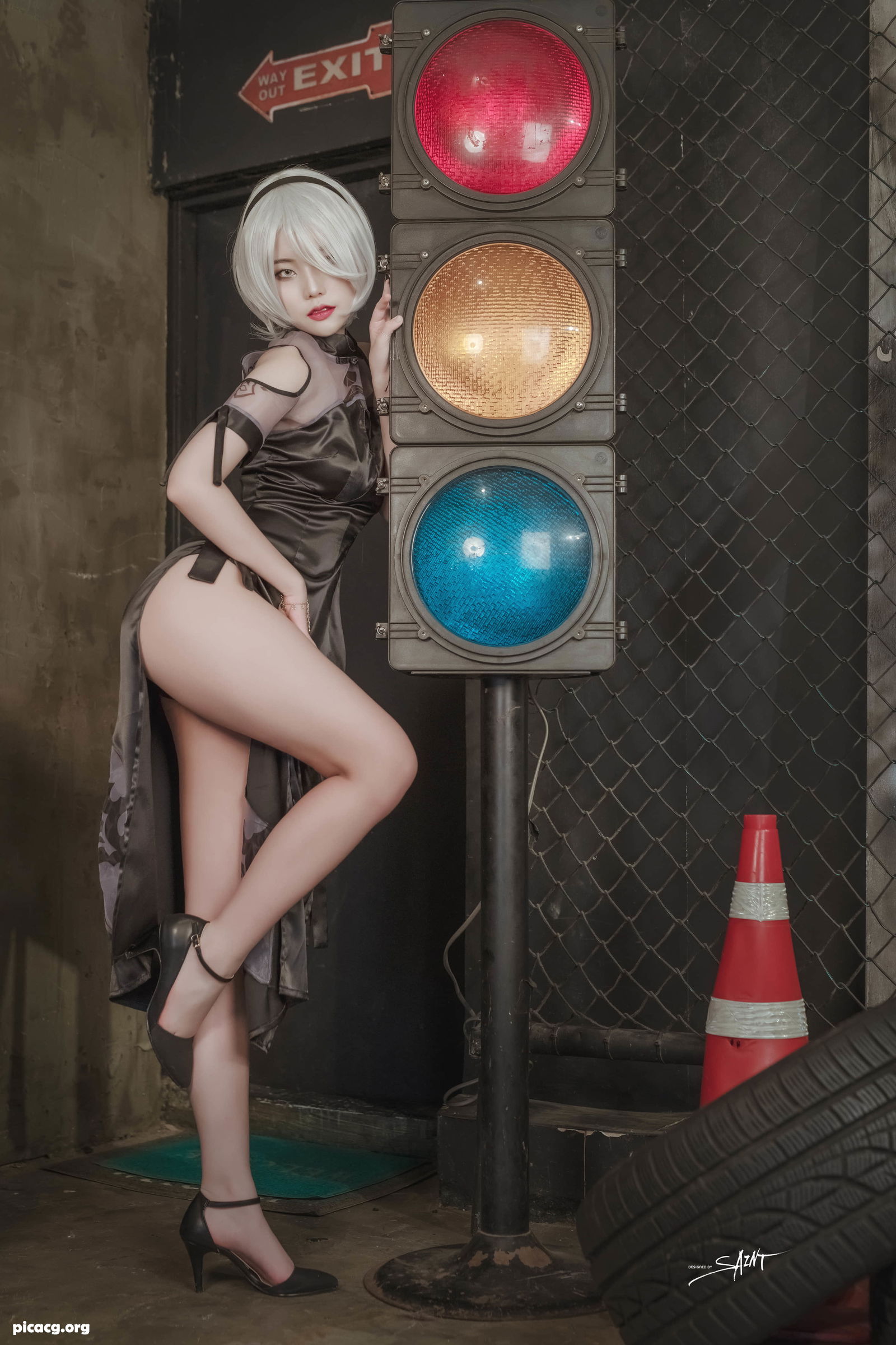 Yuna(윤아) NO.018 SAINT Photolife Yuna's Cos Vol.04 KDA Akali & Nier Automata 2B [65P 452.96MB] - 在线看可下载原图