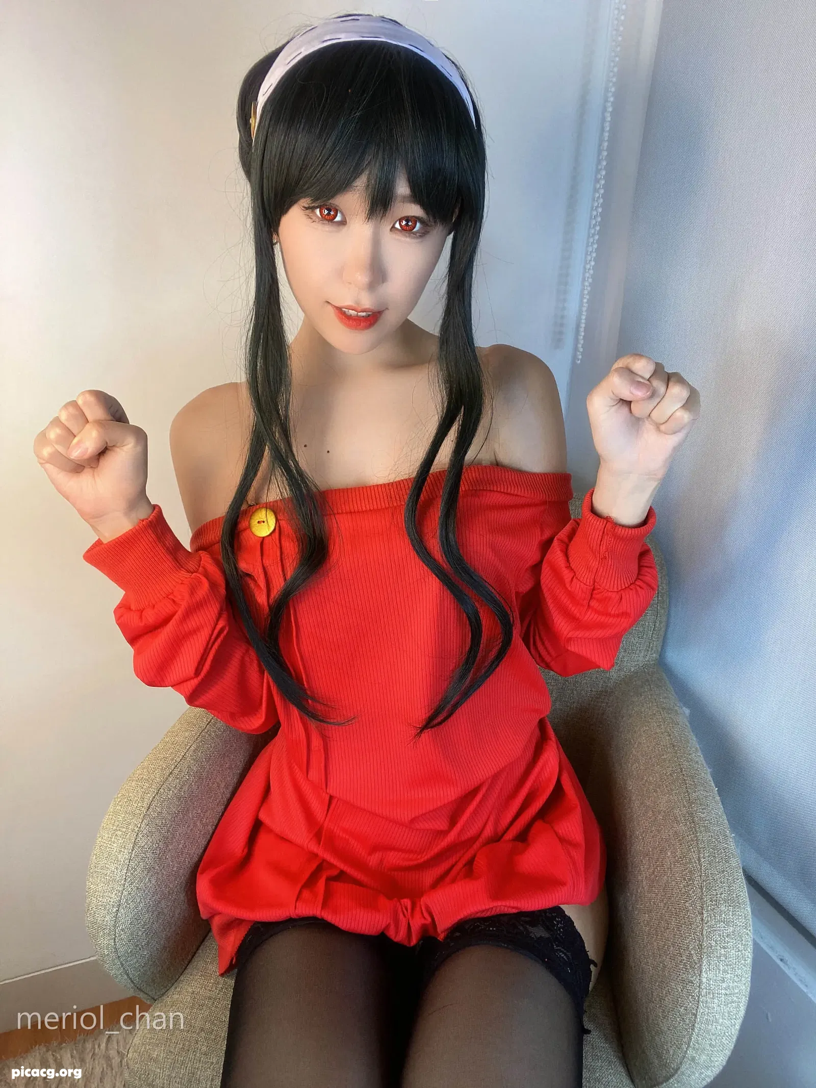 MeriolChan NO.015 Mommy Yor Cosplay [72P 5V 658.92MB] - 在线看可下载原图