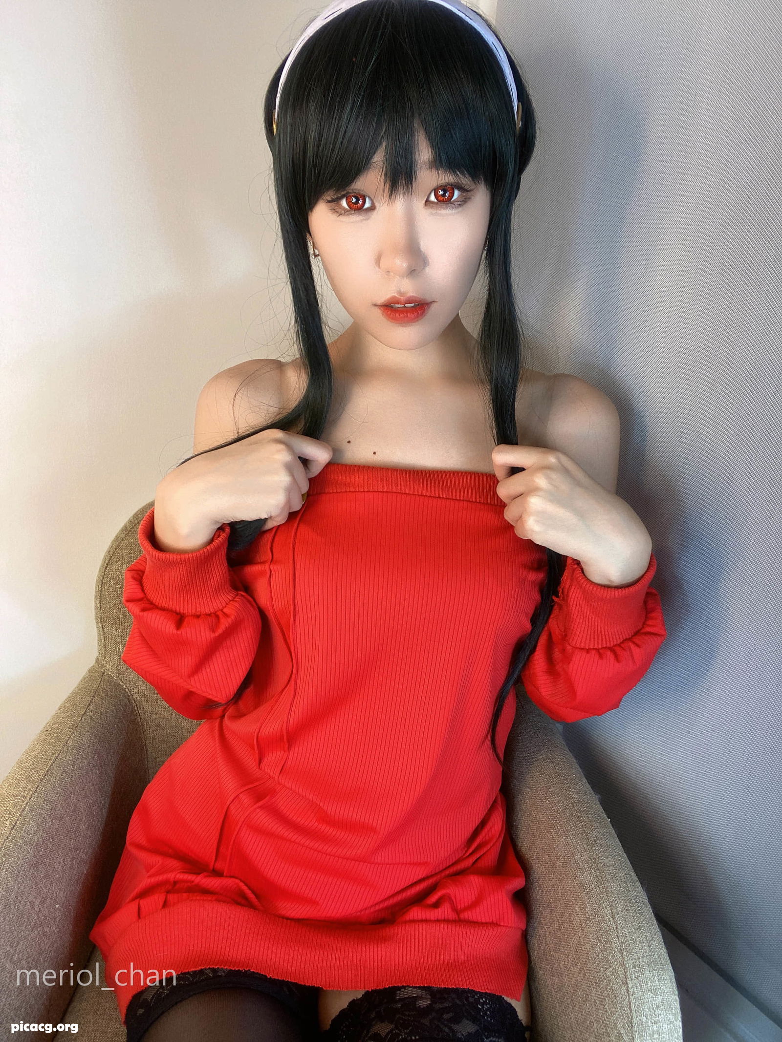 MeriolChan NO.015 Mommy Yor Cosplay [72P 5V 658.92MB] - 在线看可下载原图