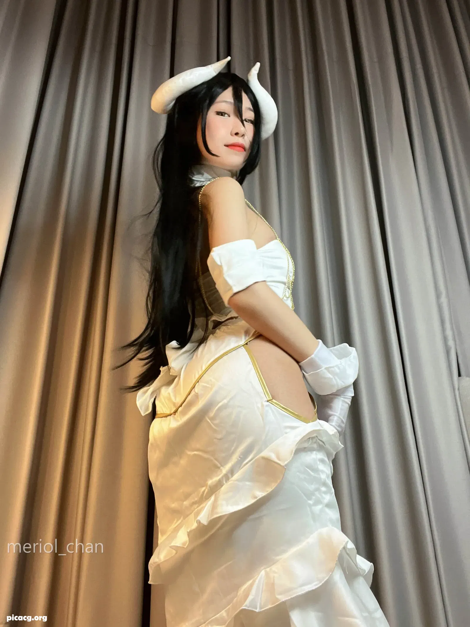 MeriolChan NO.003 Albedo Cosplay Overlord [70P 4V 951.98MB] - 在线看可下载原图