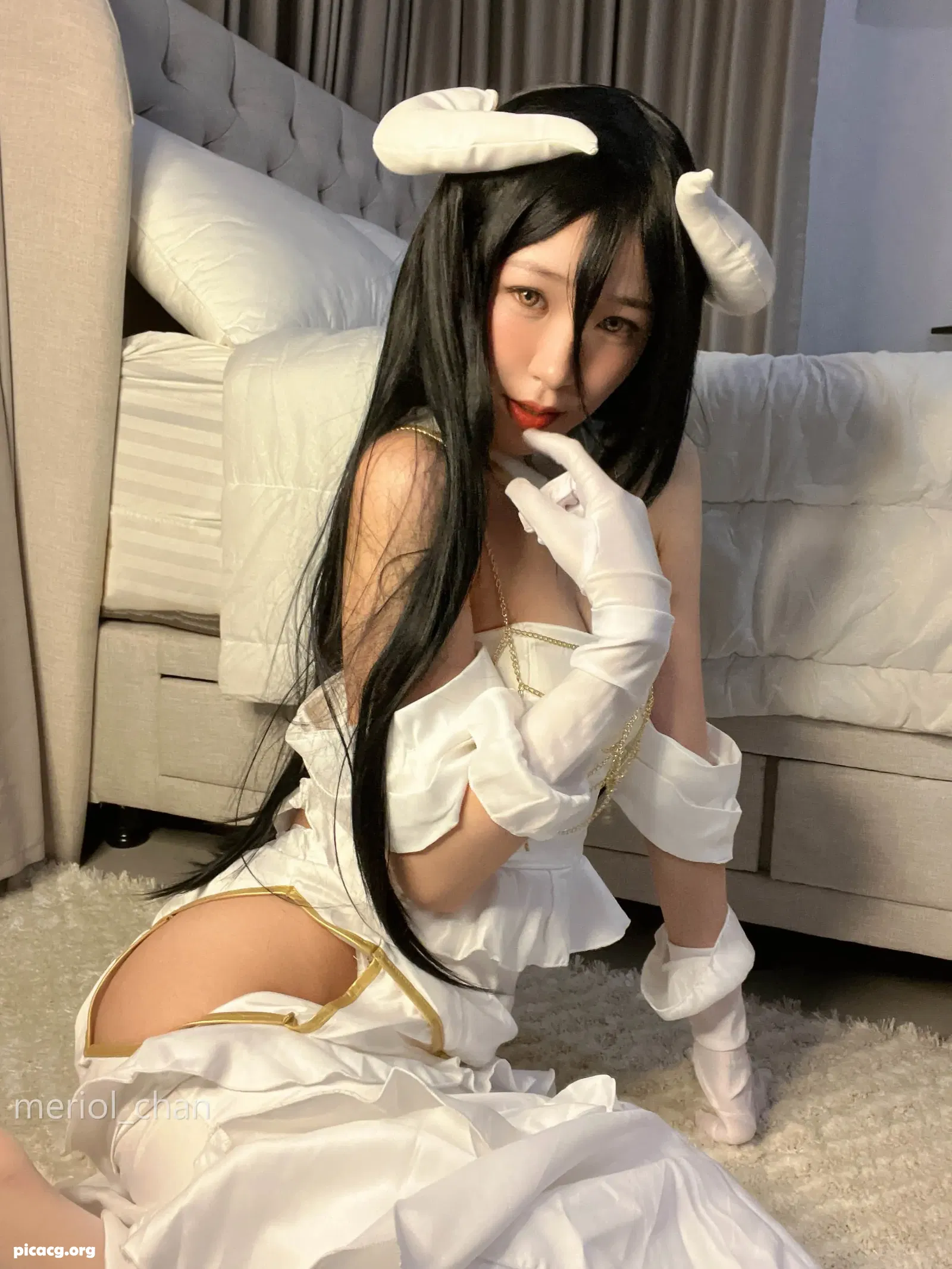 MeriolChan NO.003 Albedo Cosplay Overlord [70P 4V 951.98MB] - 在线看可下载原图