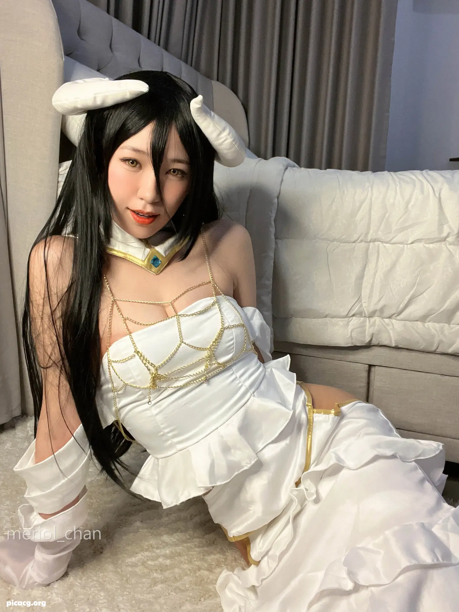 MeriolChan NO.003 Albedo Cosplay Overlord [70P 4V 951.98MB] - 在线看可下载原图