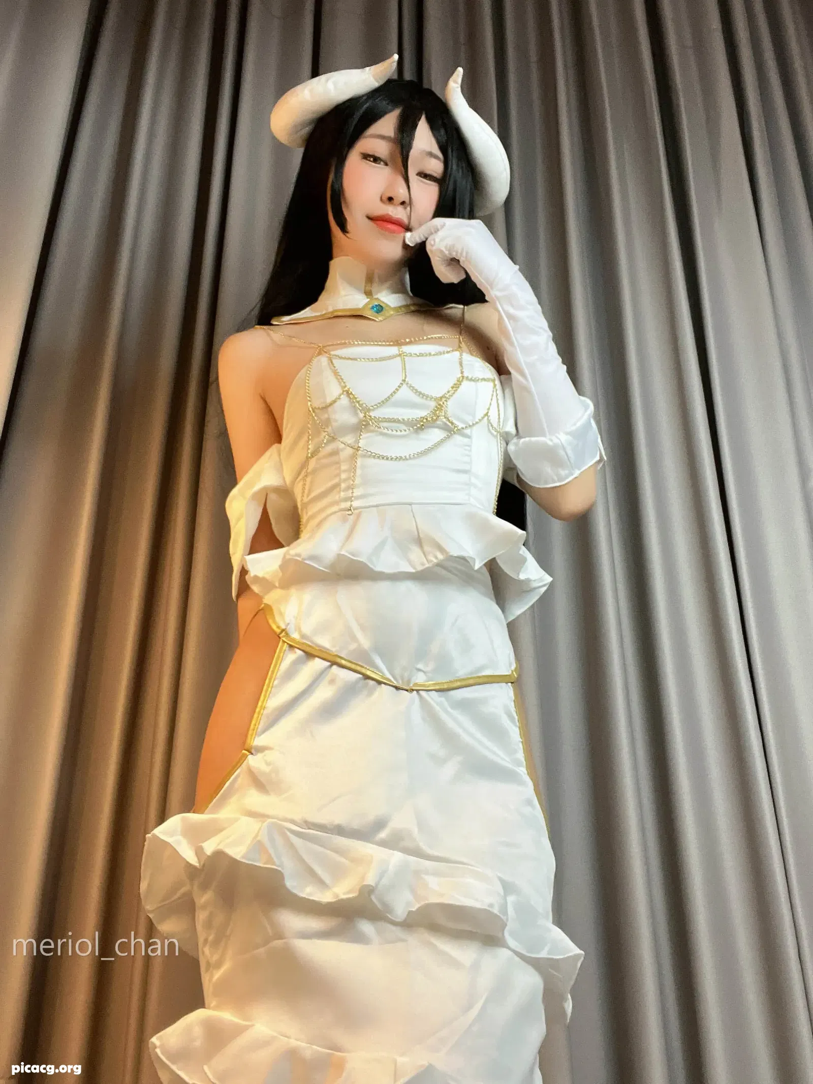 MeriolChan NO.003 Albedo Cosplay Overlord [70P 4V 951.98MB] - 在线看可下载原图