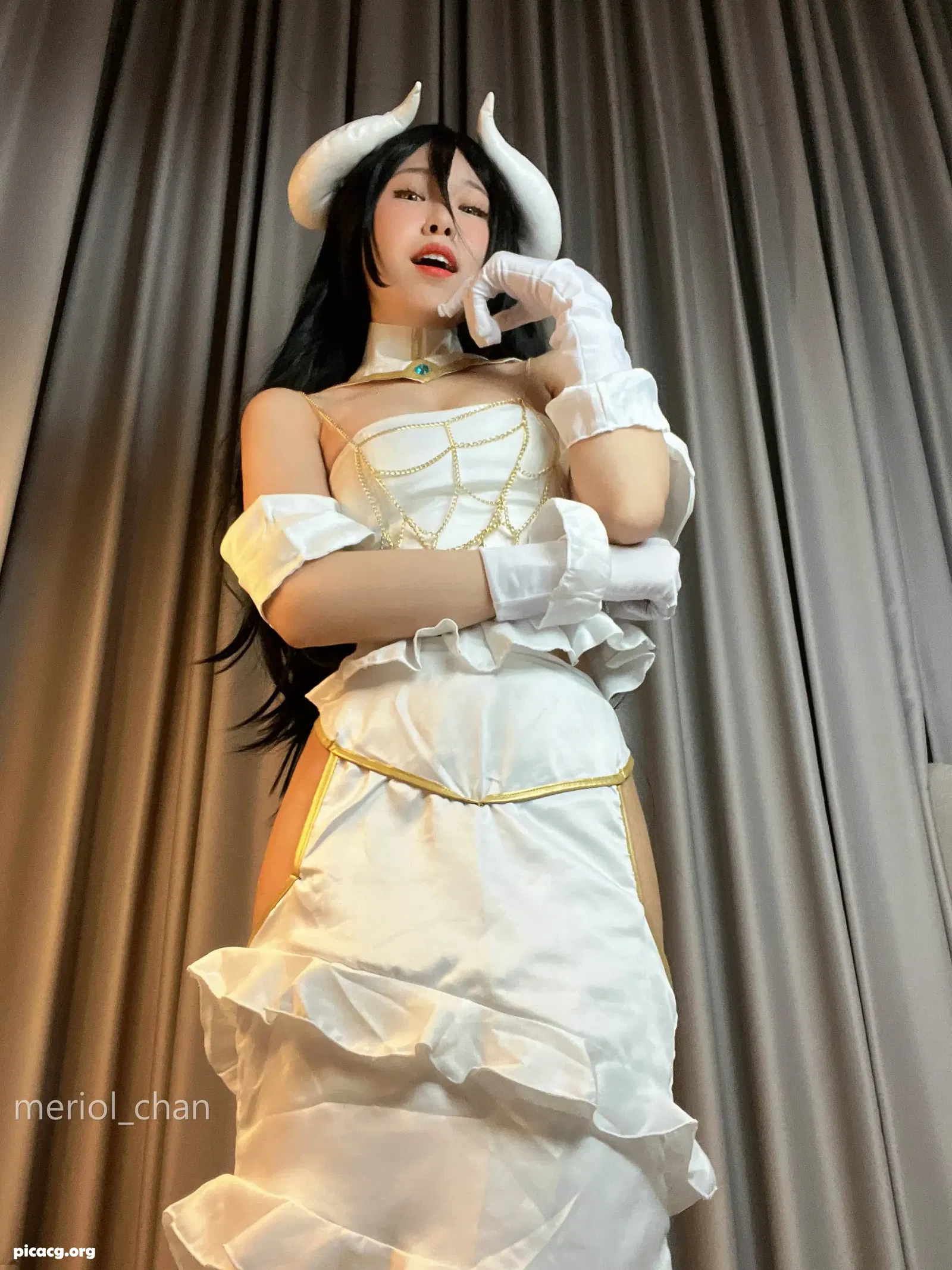 MeriolChan NO.003 Albedo Cosplay Overlord [70P 4V 951.98MB] - 在线看可下载原图