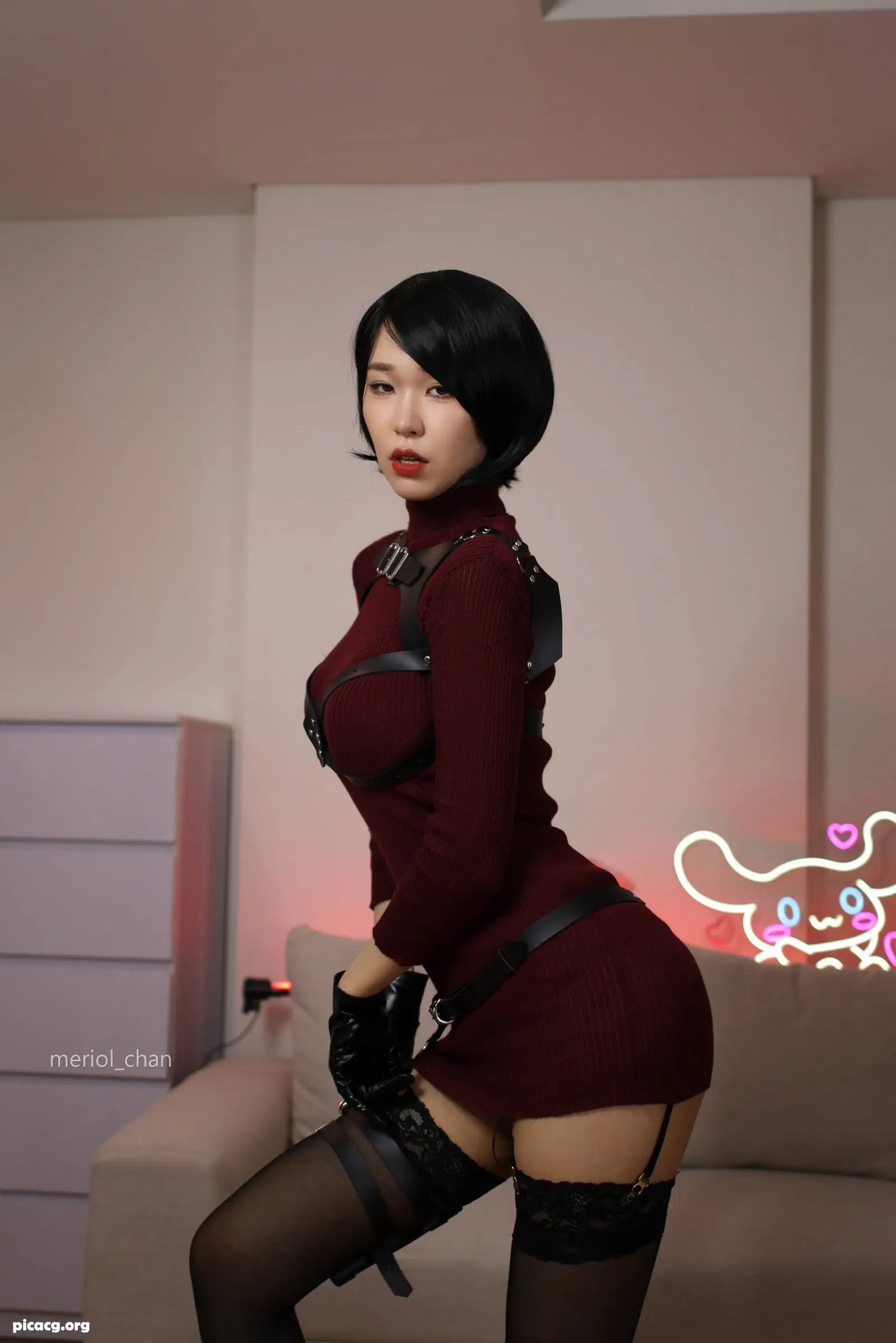 MeriolChan NO.001 Ada Wong Cosplay [33P 4V 1.87GB] - 在线看可下载原图