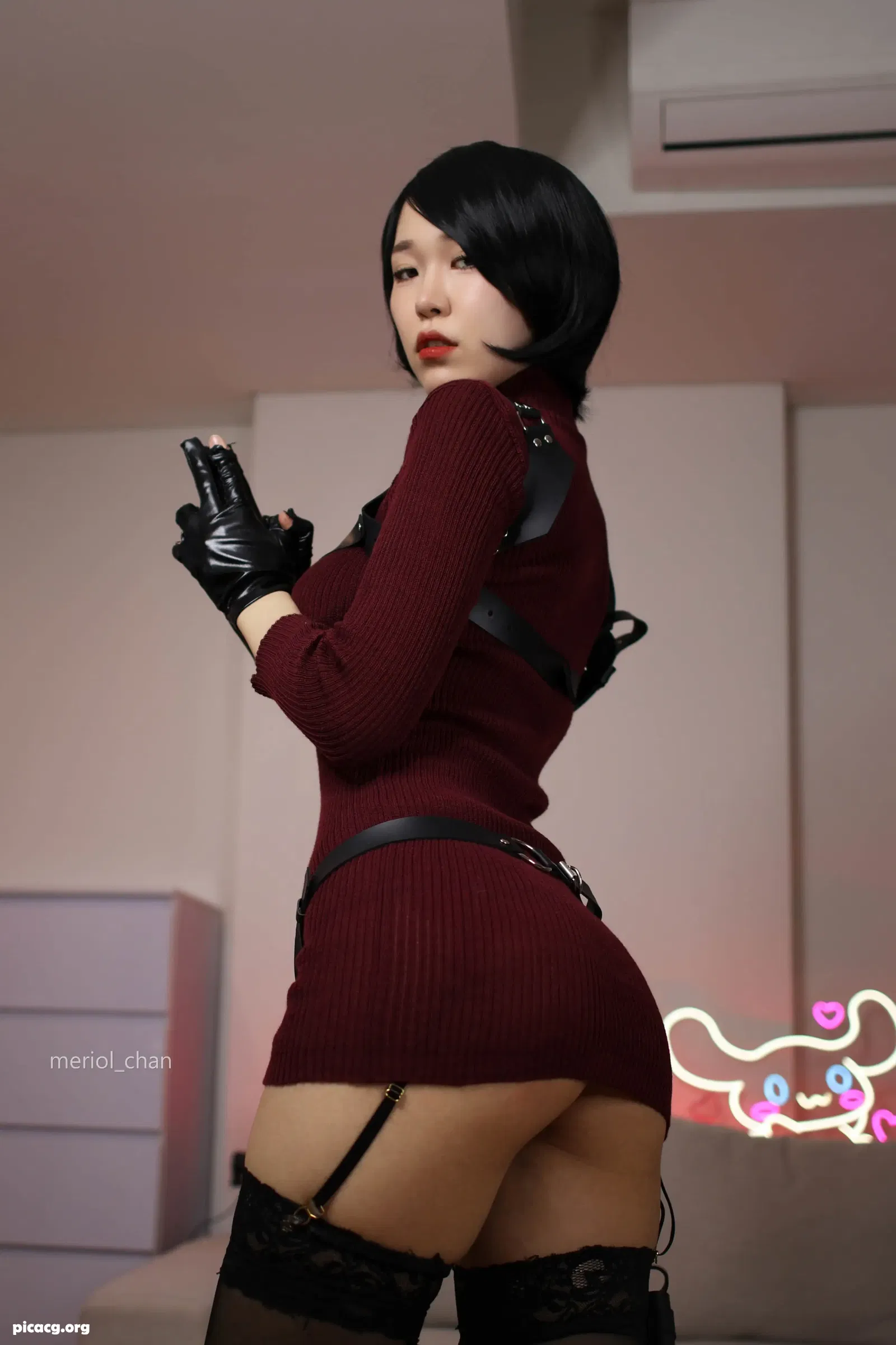 MeriolChan NO.001 Ada Wong Cosplay [33P 4V 1.87GB] - 在线看可下载原图