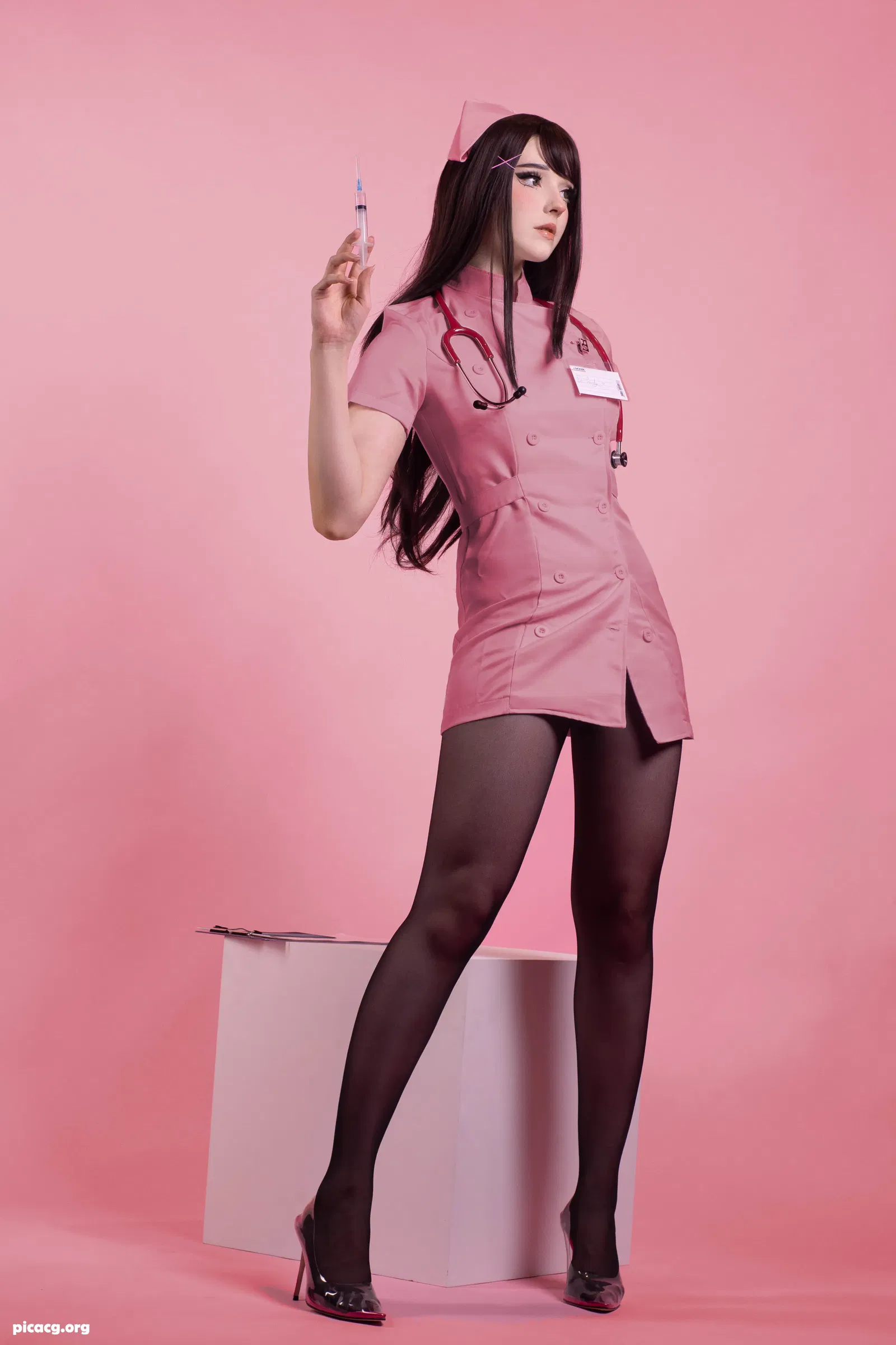 CandyBall NO.017 Pink Nurse [35P 1V 247.28MB] - 在线看可下载原图