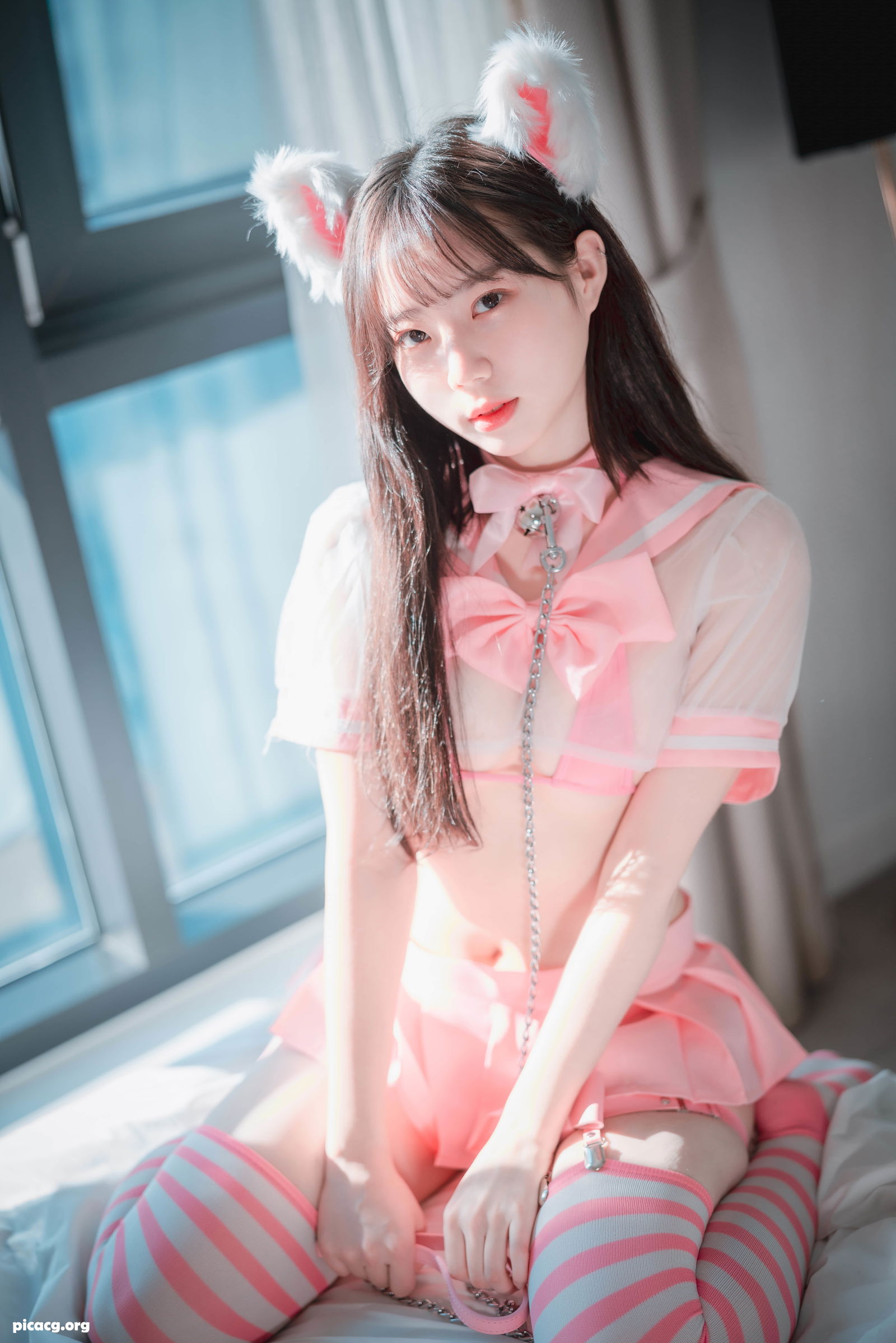 Myua(뮤아) NO.003 DJAWA Catgirl in Pink [72P 892.57MB] - 在线看可下载原图