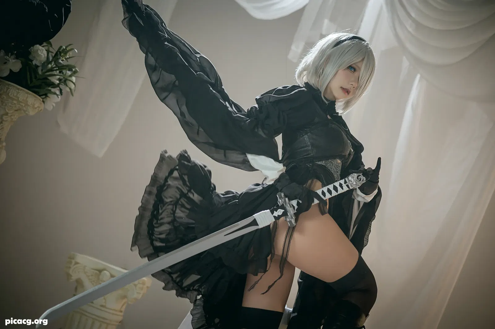 是一只熊仔吗 NO.014 Nier 2B Dress Ver [6P 15.13MB] - 在线看可下载原图